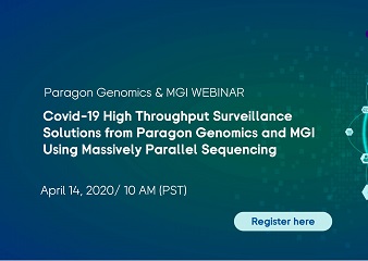 COVID-19 High Throughput Surveillance Packages from Paragon Genomics and MGI Using Massively Parallel Sequencing