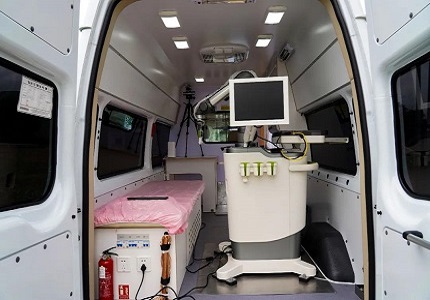 MGI 5G-powered Robotic Ultrasound Vehicle Brings High-quality Medical Resources to the Villages in Western China