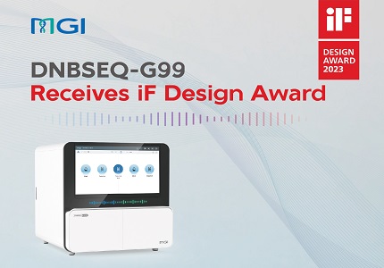 MGI Receives iF Design Award for DNBSEQ-G99* Gene Sequencing Platform 
