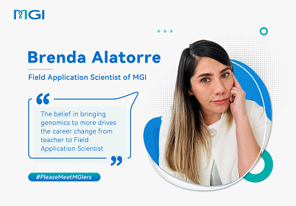 Interview with Brenda Alatorre:  The belief in bringing genomics to more drives the career change from teacher to Field Application Scientist 