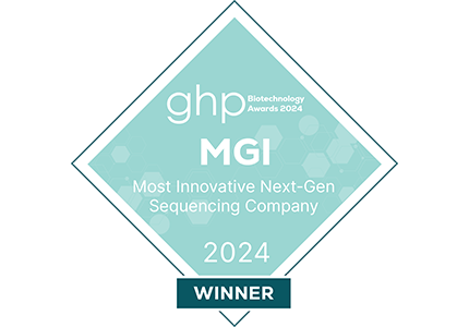 MGI Tech Crowned in GHP’s Biotechnology Awards 2024 as the Most Innovative Next-Gen Sequencing Company 
